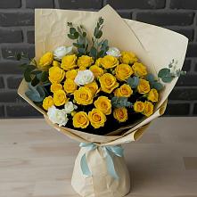 Букет цветов из:  Розы #REPLACE_PRED# Старобжегокайском