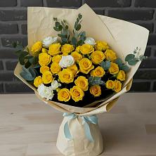 Букет цветов из:  Розы в Старобжегокайском