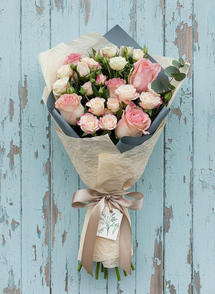 Букет цветов из: Розы в Старобжегокайском