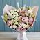 Букет цветов из: Альстромерии и Розы в Старобжегокайском