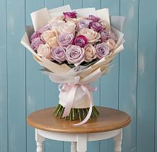 Букет цветов из:  Розы в Старобжегокайском