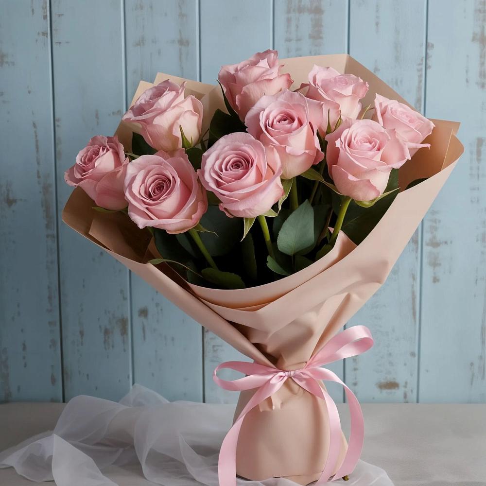 Букет цветов из: Розы в Старобжегокайском