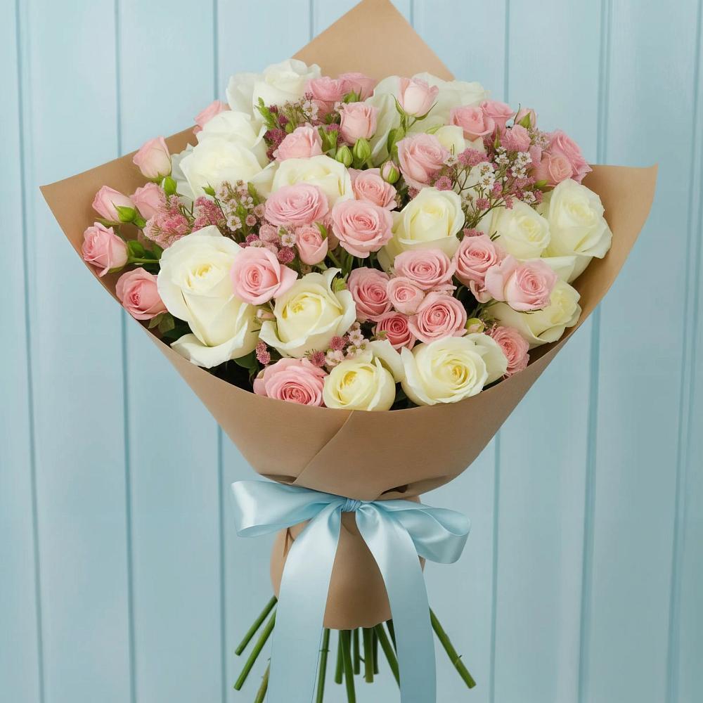 Букет цветов из: Розы в Старобжегокайском