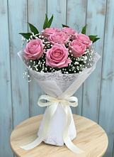 Букет цветов из:  Розы в Старобжегокайском