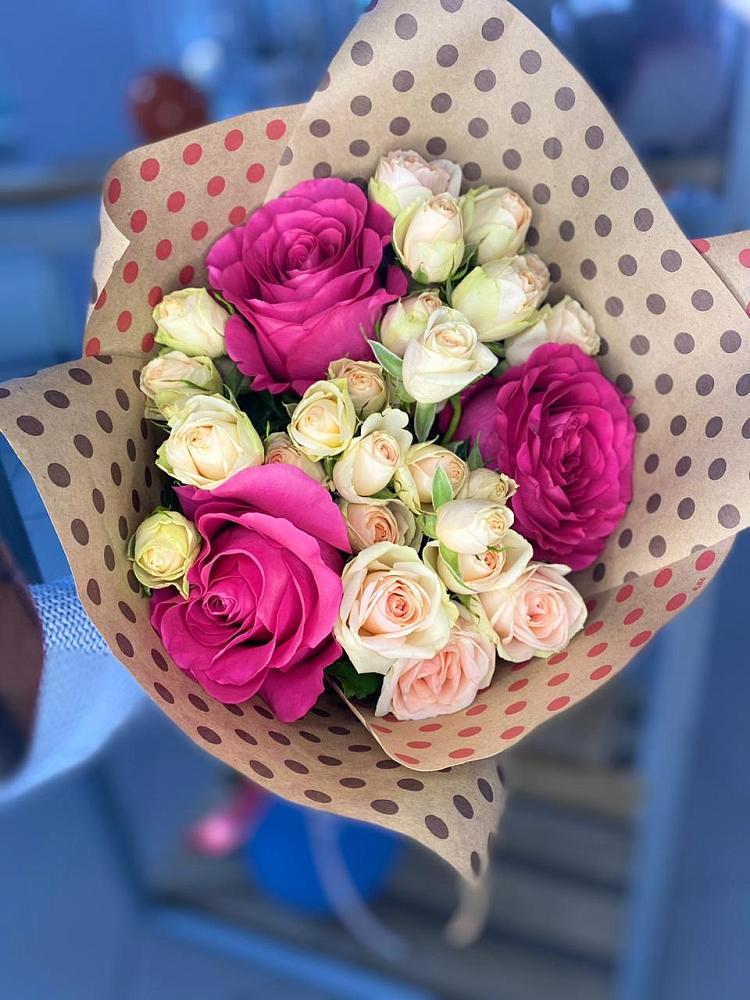 Букет цветов из: Розы в Старобжегокайском