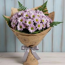 Букет цветов из:  Хризантемы в Старобжегокайском