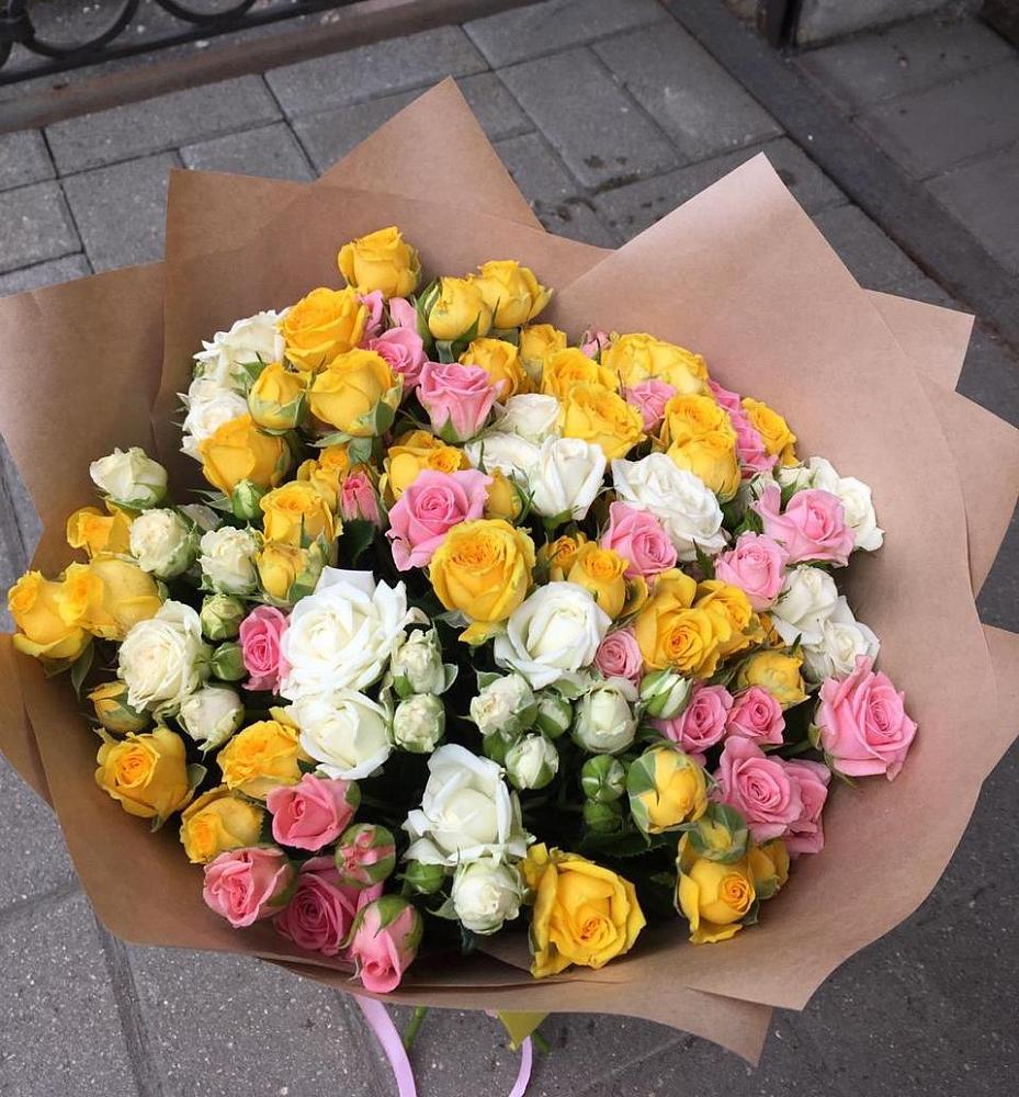 Букет цветов из: Розы в Старобжегокайском