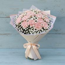 Букет цветов из:  Гвоздики в Старобжегокайском
