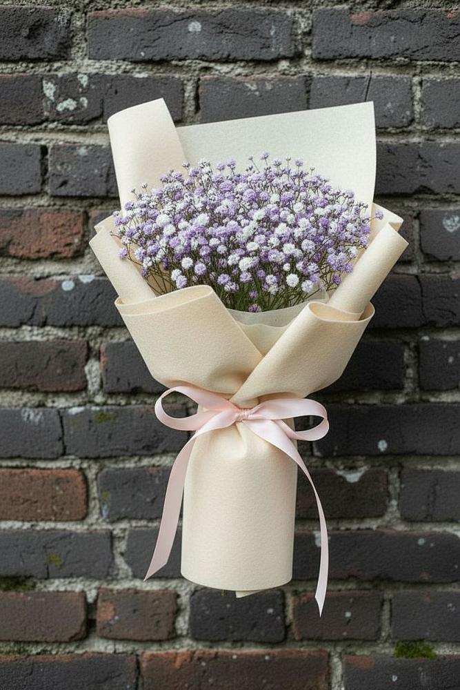 Букет цветов из: Гипсофила в Старобжегокайском