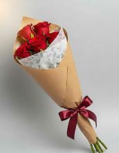 Букет цветов из:  Розы в Старобжегокайском