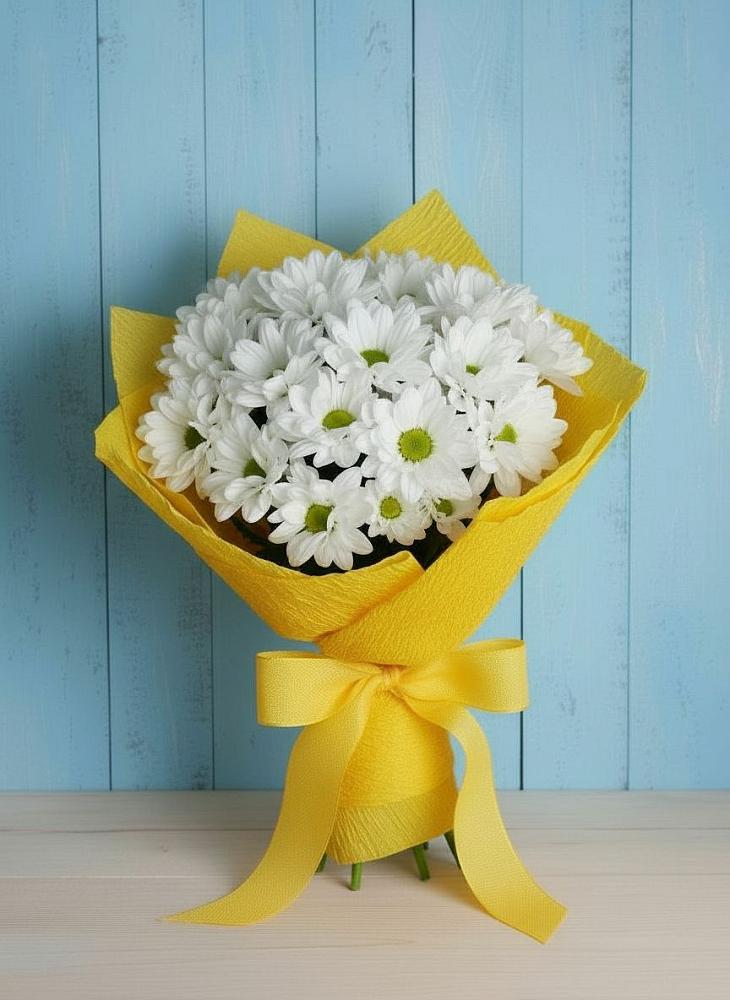 Букет цветов из: Хризантемы в Старобжегокайском