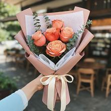 Букет цветов из:  Розы в Старобжегокайском