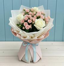 Букет цветов из:  Розы в Старобжегокайском