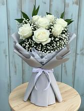 Букет цветов из:  Розы в Старобжегокайском