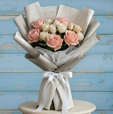 Букет цветов из:  Розы в Старобжегокайском