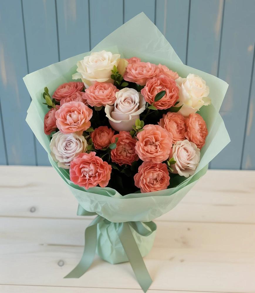 Букет цветов из: Розы в Старобжегокайском