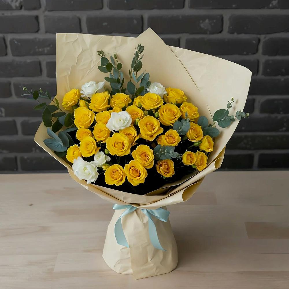 Букет цветов из: Розы в Старобжегокайском