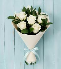 Букет цветов из:  Розы в Старобжегокайском