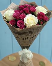 Букет цветов из:  Розы в Старобжегокайском