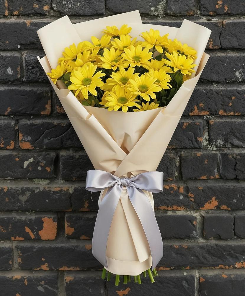 Букет цветов из: Хризантемы в Старобжегокайском