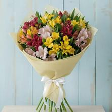 Букет цветов из:  Альстромерии в Старобжегокайском