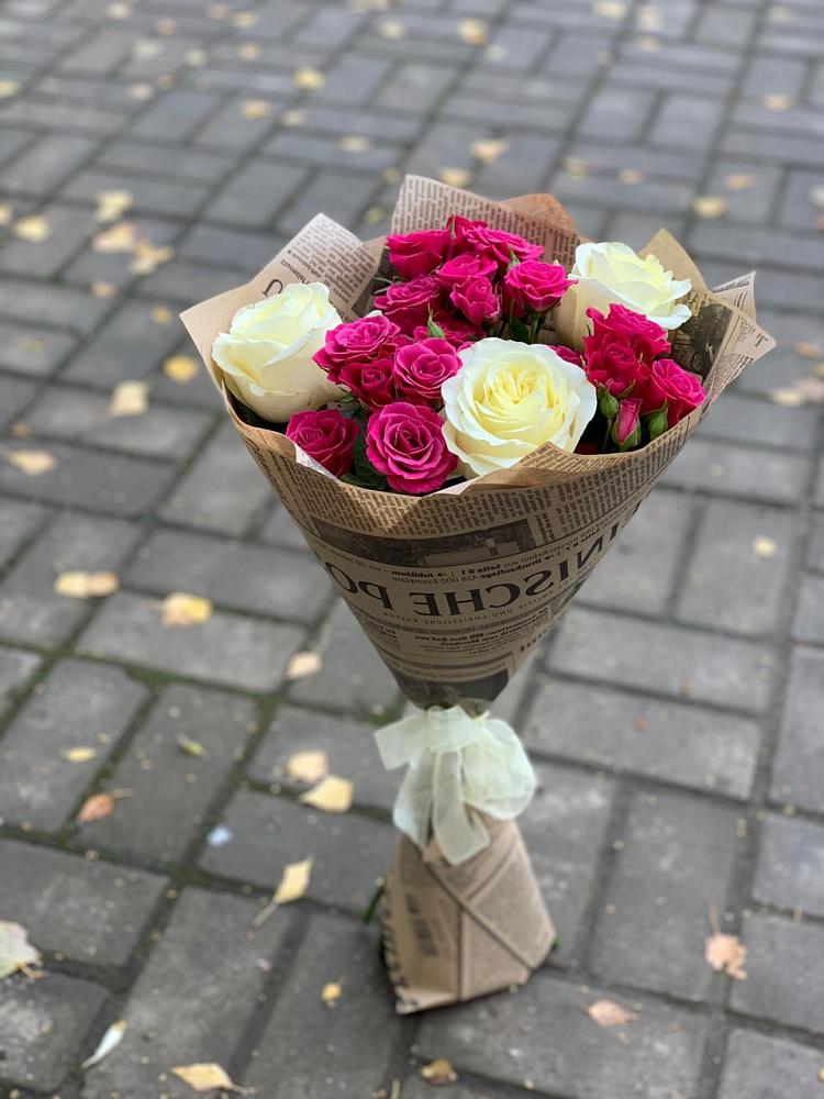 Букет цветов из: Розы в Старобжегокайском