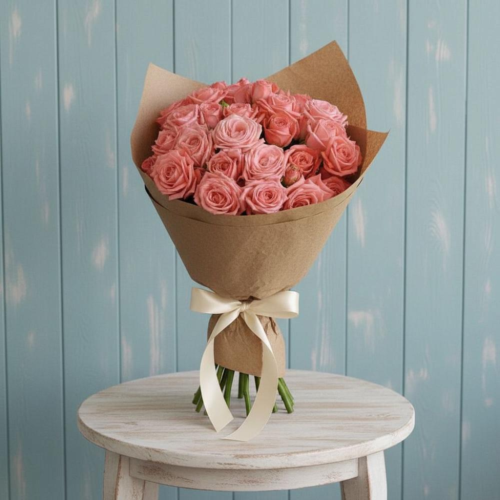 Букет цветов из: Розы в Старобжегокайском