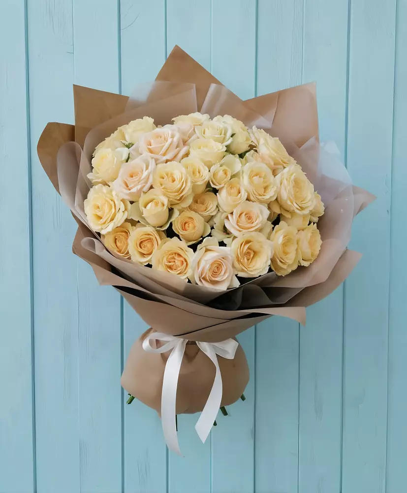 Букет Кремовое облако в Старобжегокайском