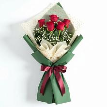 Букет цветов из:  Розы в Старобжегокайском