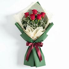 Букет цветов из:  Розы в Старобжегокайском
