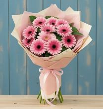 Букет цветов из:  Герберы в Старобжегокайском