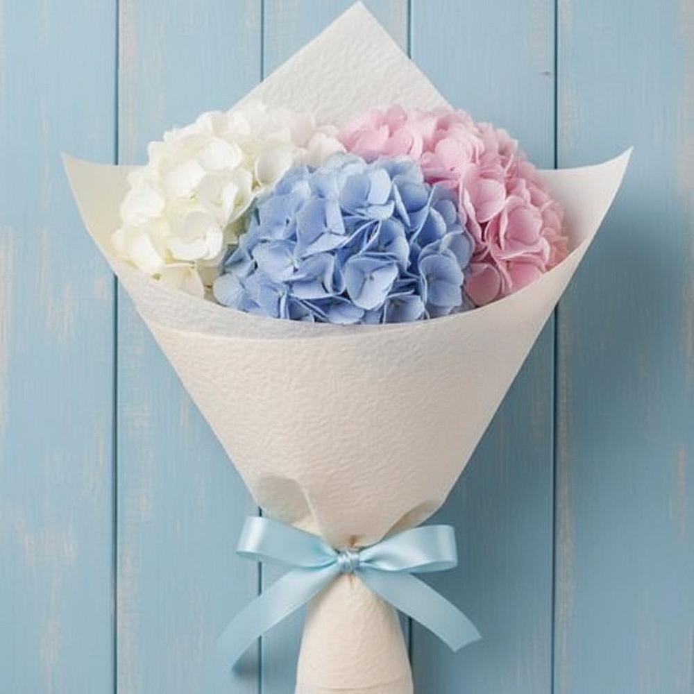 Букет цветов из: Гортензия в Старобжегокайском