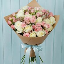 Букет цветов из:  Розы в Старобжегокайском